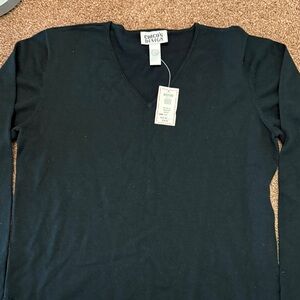 Chico's Classic Black V-Neck Top